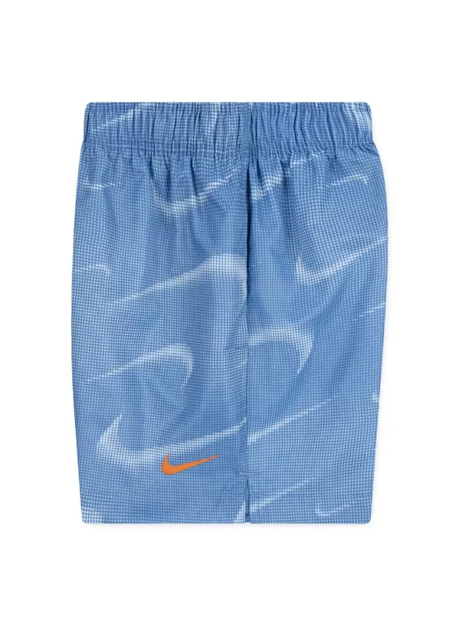 Шорты спортивные с технологией Dri-FIT Rhythm Nike, синий — фото 3
