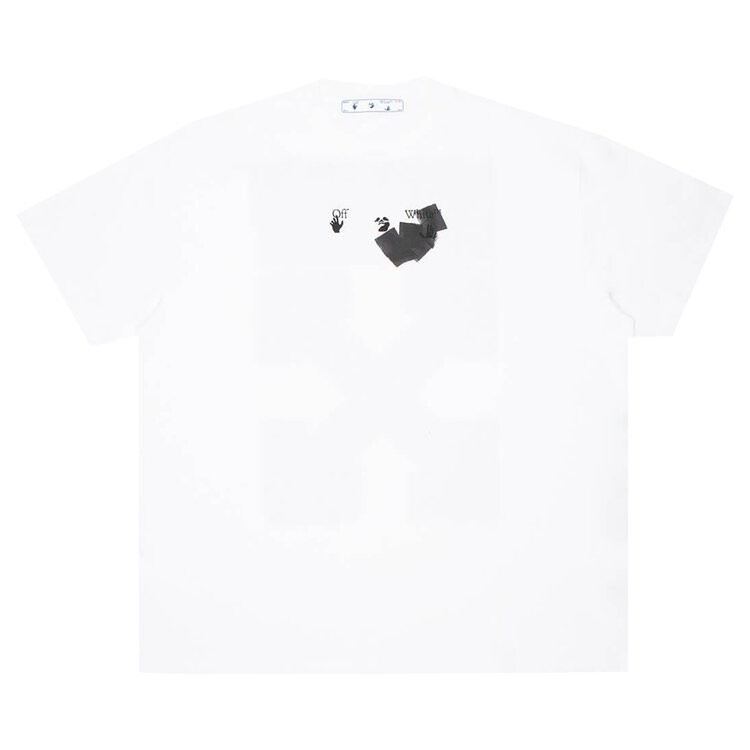 

Футболка Off-White Jumbo Marker Short-Sleeve Over Tee 'White/Black', белый