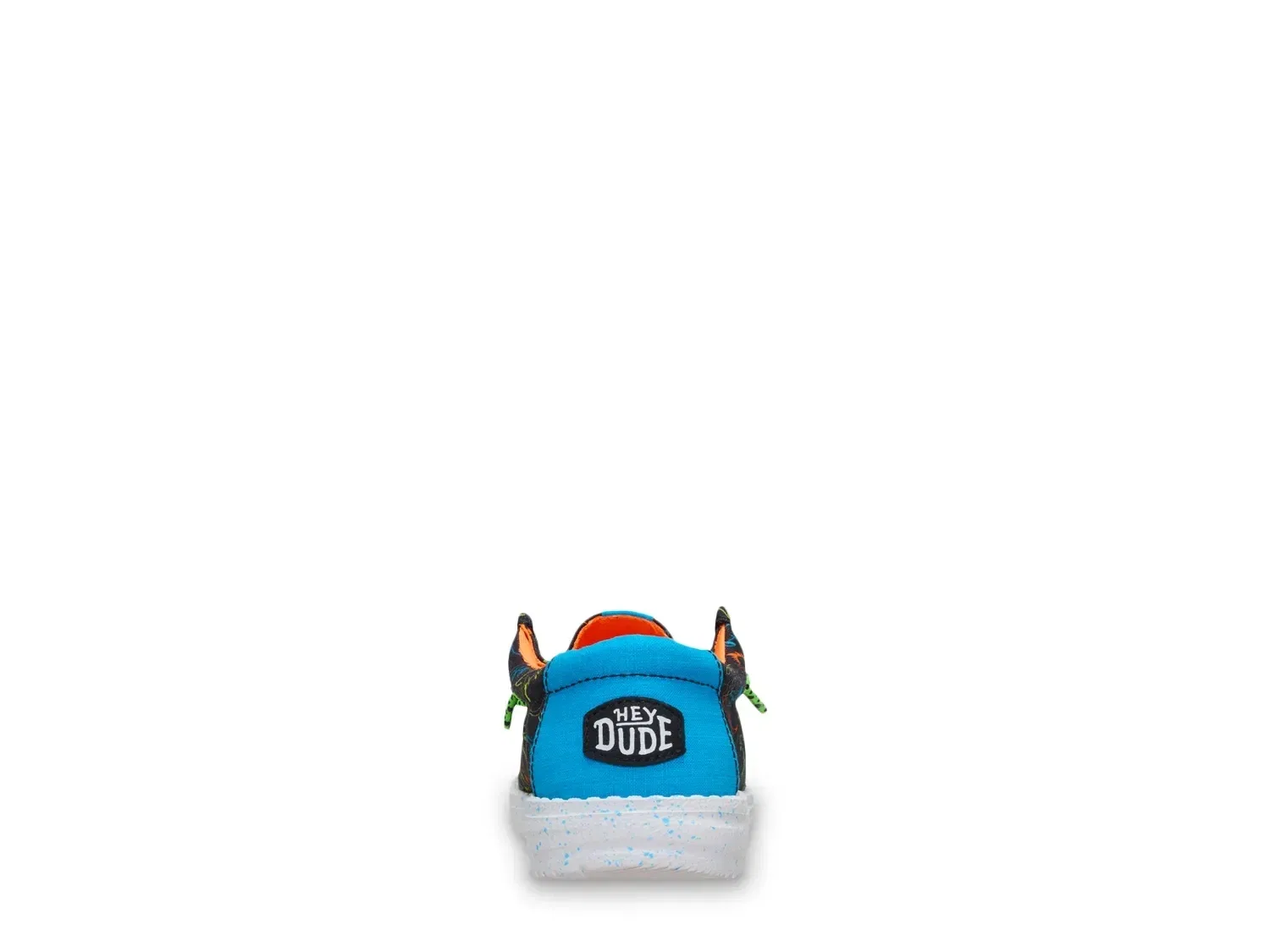 Слипоны Dinoworld Wally Slip-On HEYDUDE, черный/мультиколор — фото 3