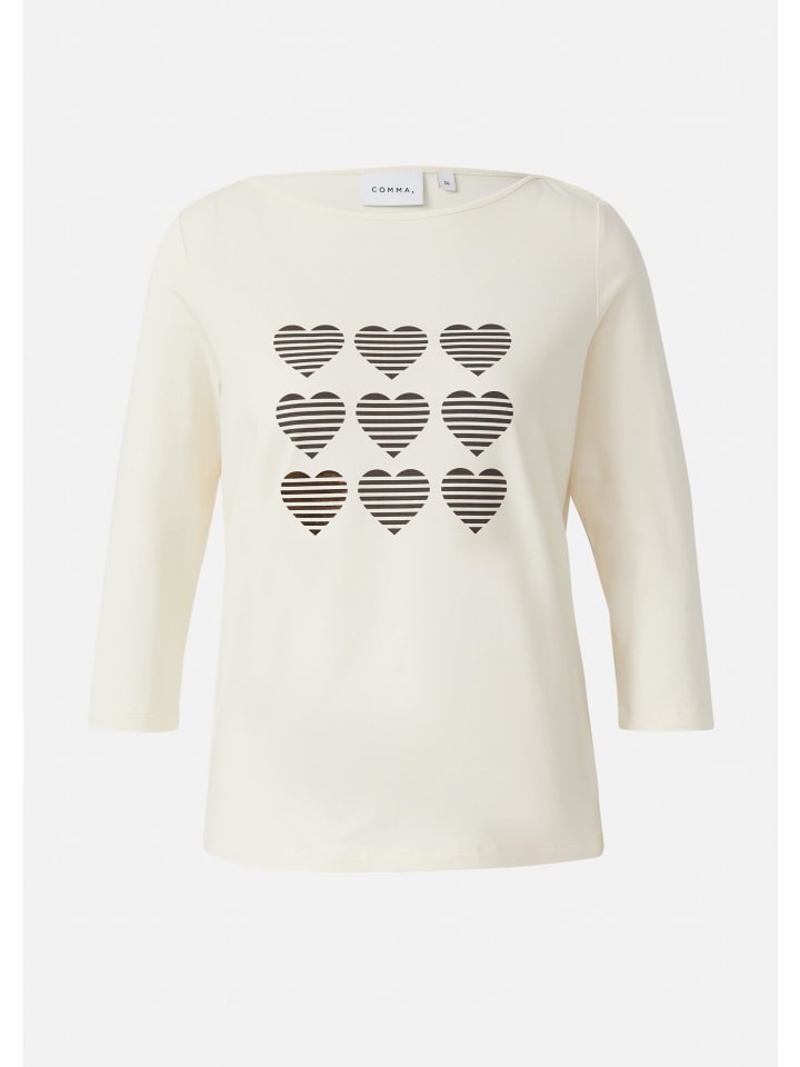 

Comma Футболка цвета 04D2_cream