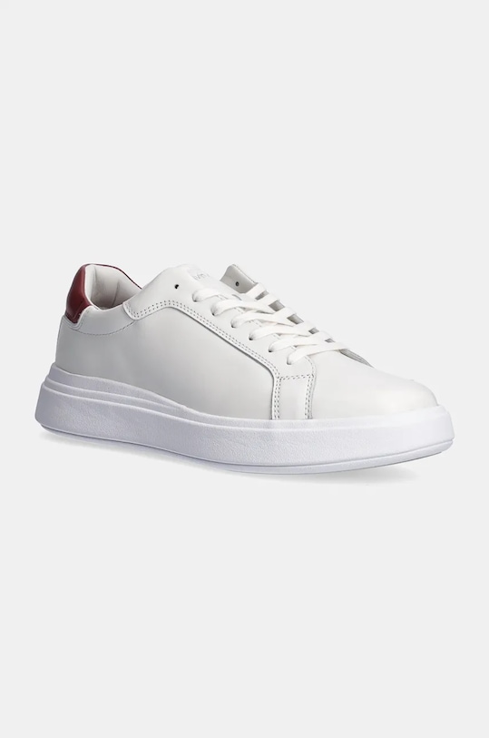 

Кожаные кроссовки LOW TOP LACE UP LTH Calvin Klein, белый