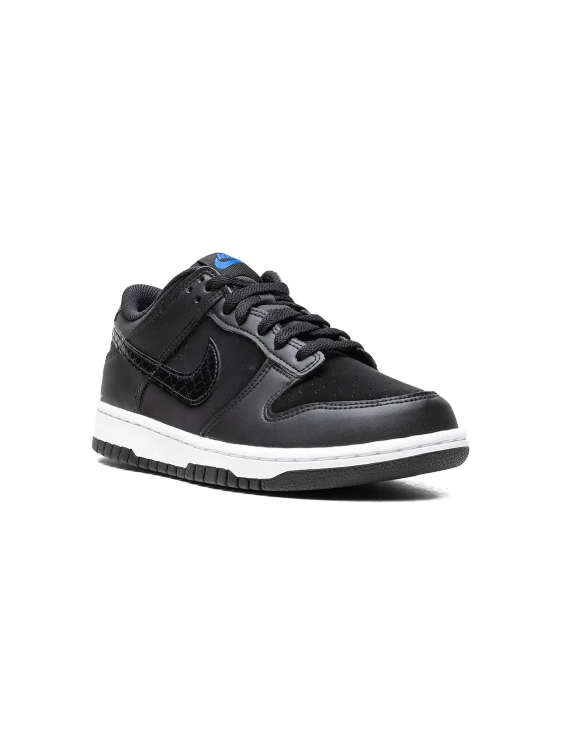 Кроссовки Dunk Low SE Black Croc Nike Kids, черный