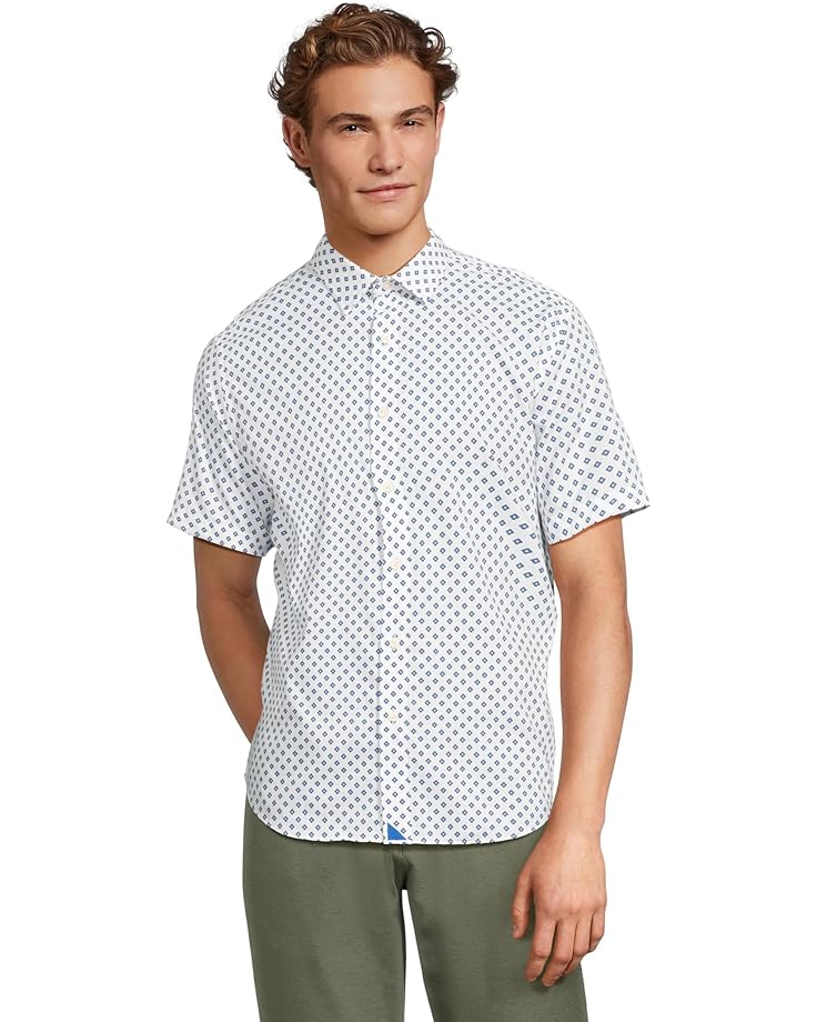 

Рубашка UNTUCKit Performance Short-Sleeve Shirt, белый