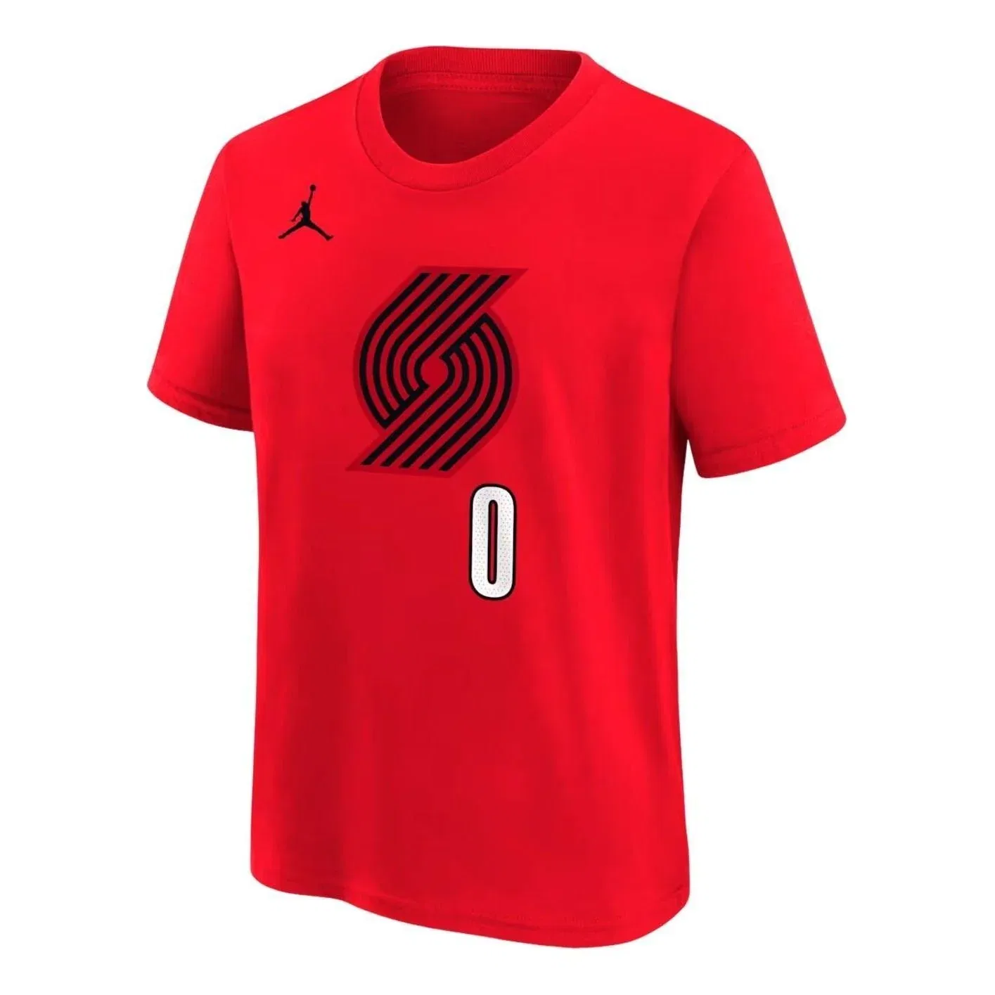 Детская футболка для баскетбола Damian Lillard Portland Trail Blazers Statement Edition NBA T-Shirt 'University Red' Nike, University Red