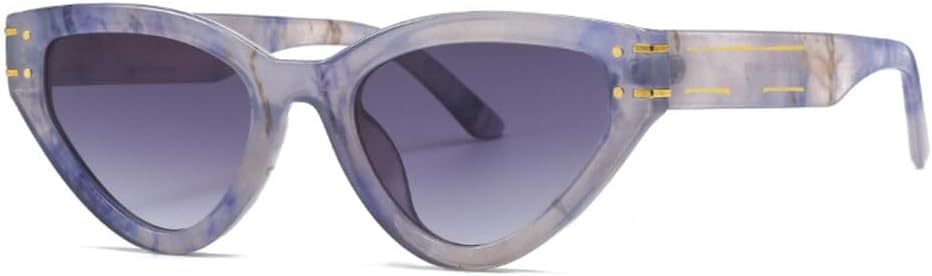 

Модные солнцезащитные очки 2027 года для женщин, панк-очки с заклепками, мужские солнцезащитные очки в классическом винтажном стиле, солнцезащитные очки UV400 MTZJH, Blue Gray