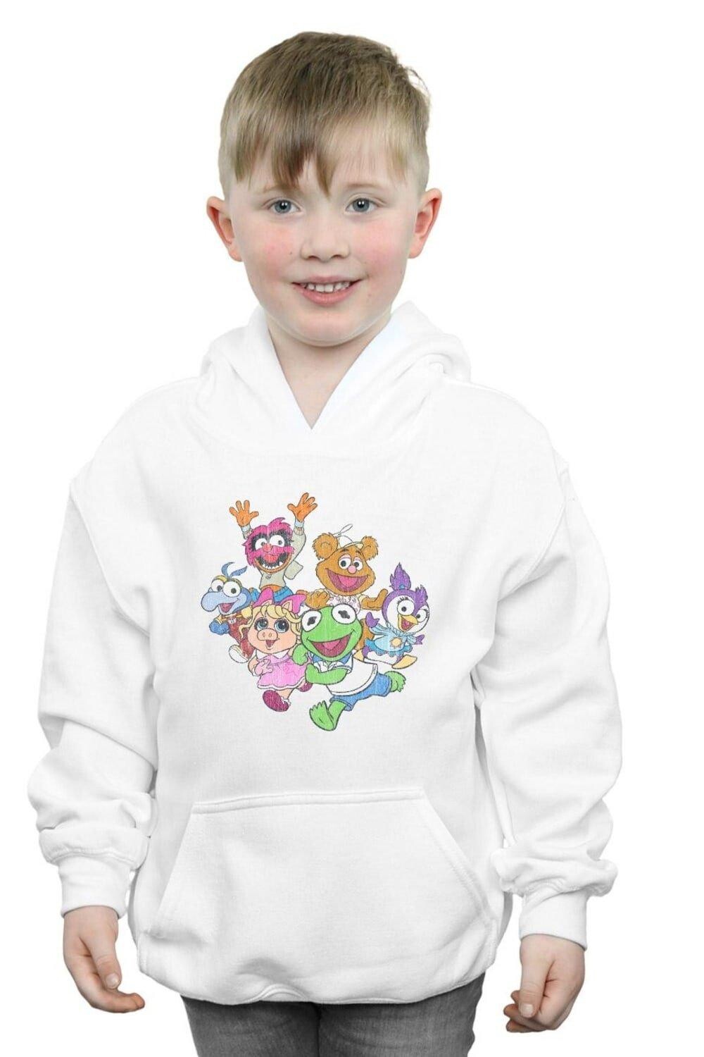 

Толстовка с капюшоном The Muppets Muppet Babies Color Group Disney, белый