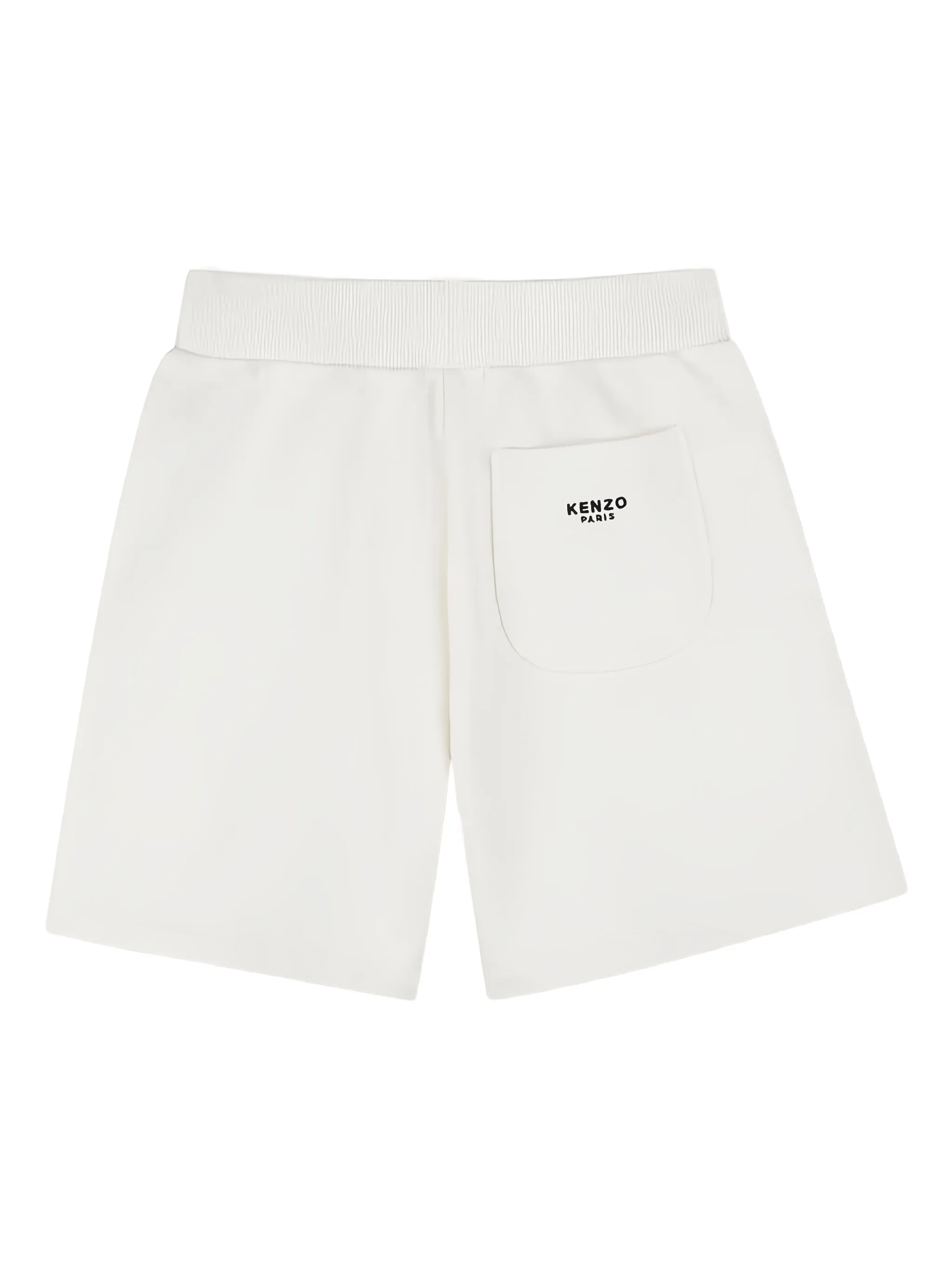 Шорты с кулиской и цветочным принтом Kenzo Kids, белый — фото 2