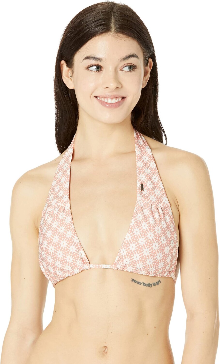 

Купальный топ O'Neill Check Plaid Embry Top, цвет Canyon Clay