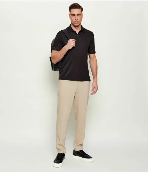 Полюс slim fit Emporio Armani, черный — фото 2