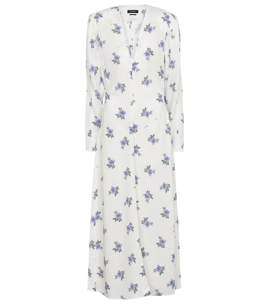 

Багения платье миди с цветочным принтом Isabel Marant