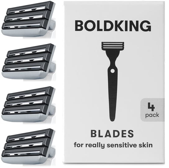 

Лезвия для бритвы, для очень чувствительной кожи Boldking, inna