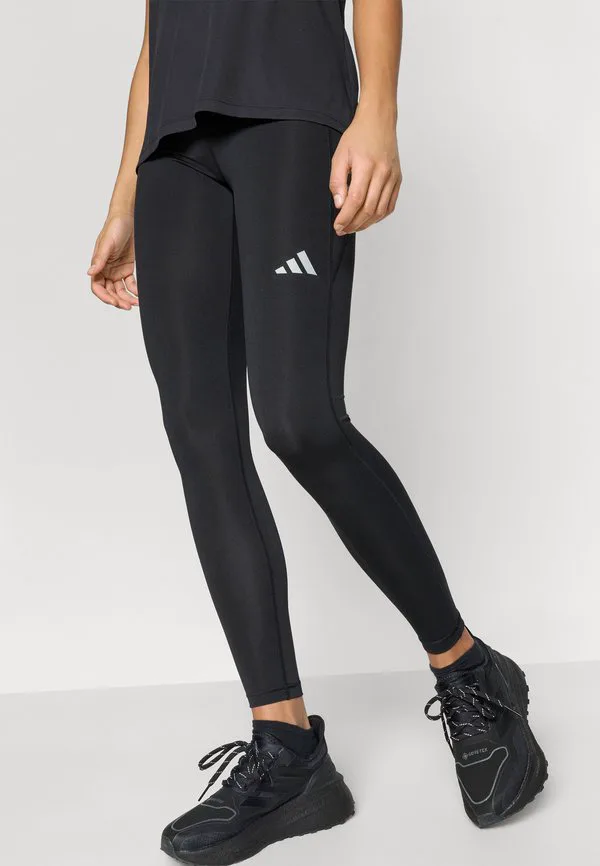 Беговые леггинсы run ess 1/1 л Adidas Performance, Black — фото 4