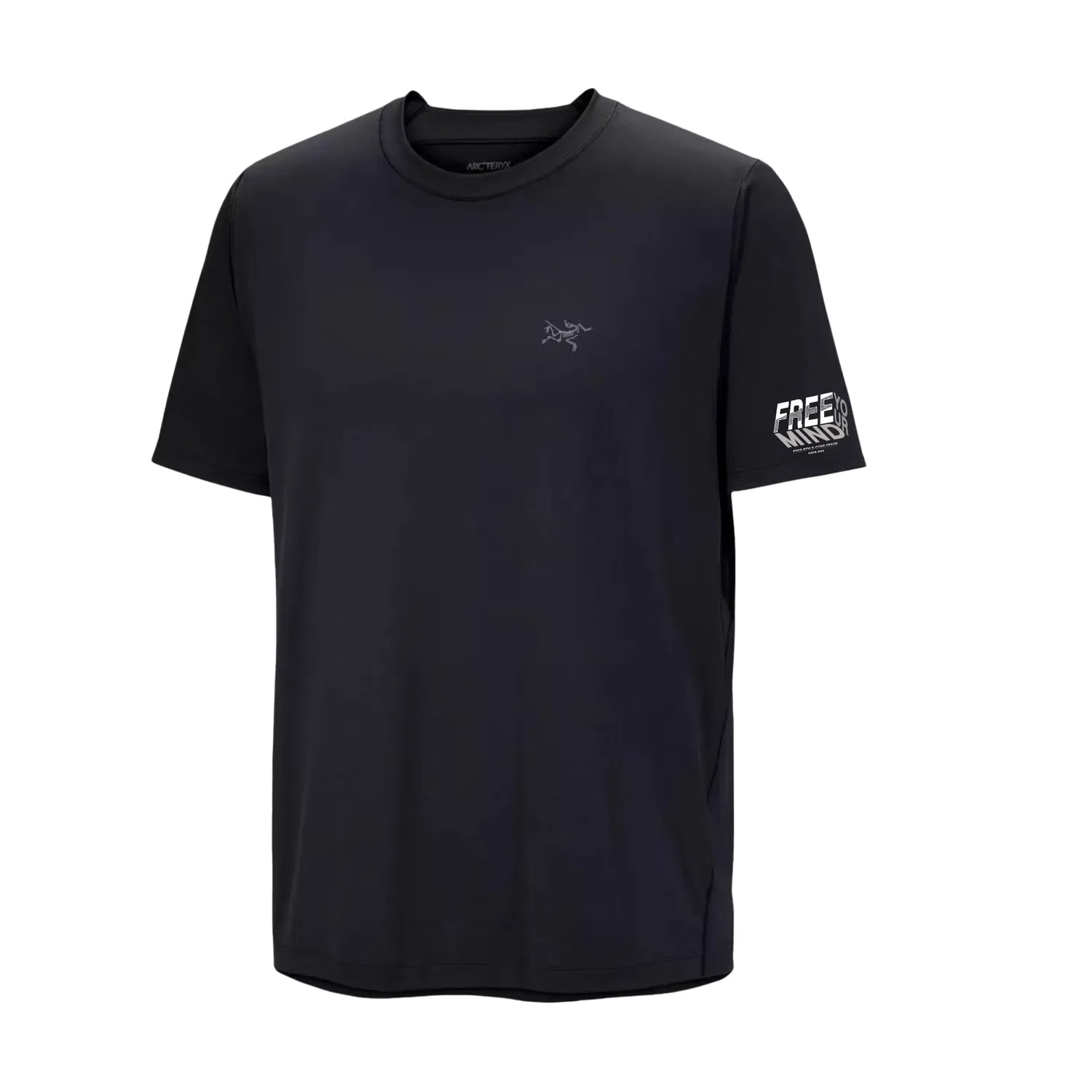 Футболка с круглым вырезом Arcteryx Cormac черная