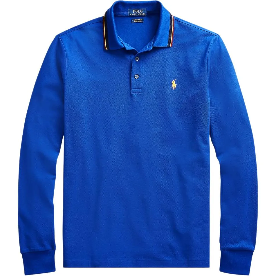 Polo Ralph Lauren Футболка-поло классическая мужская royal blue
