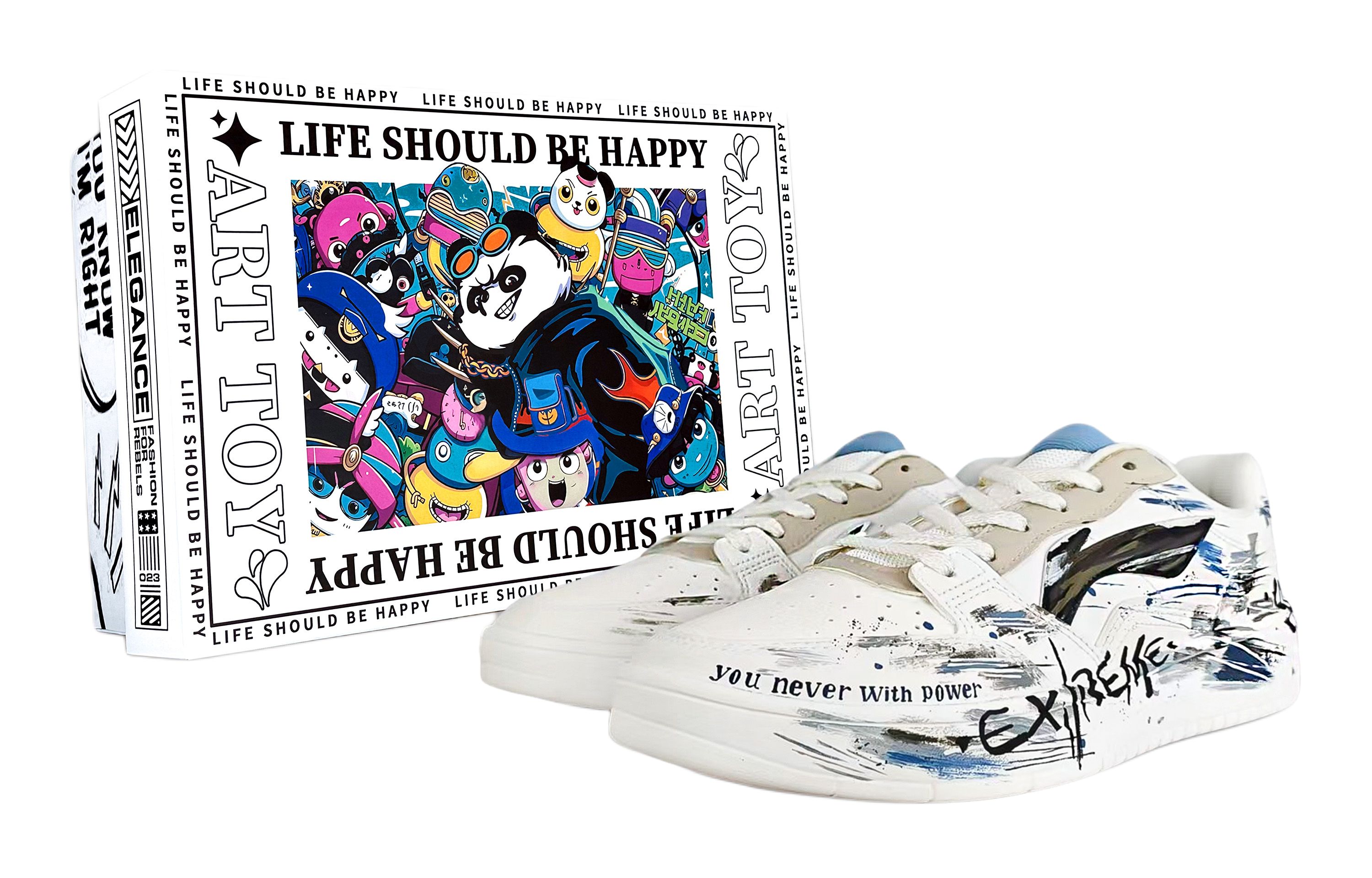 

LINING Мужские низкие скейтборд кроссовки Acer Truncatum с амортизацией, устойчивостью к истиранию и эффектом увеличения роста, белый черный синий