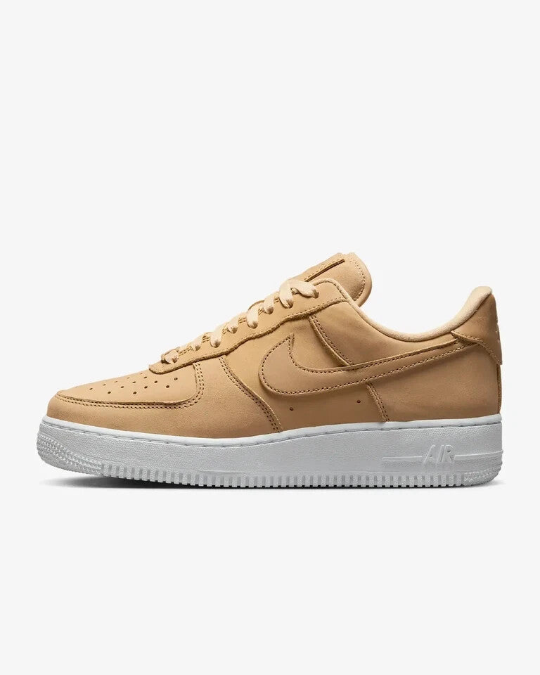 Nike Air Force 1 Premium DR9503-201 Кроссовки Женские 5 Бежевые Кожаные Обувь GBNC253