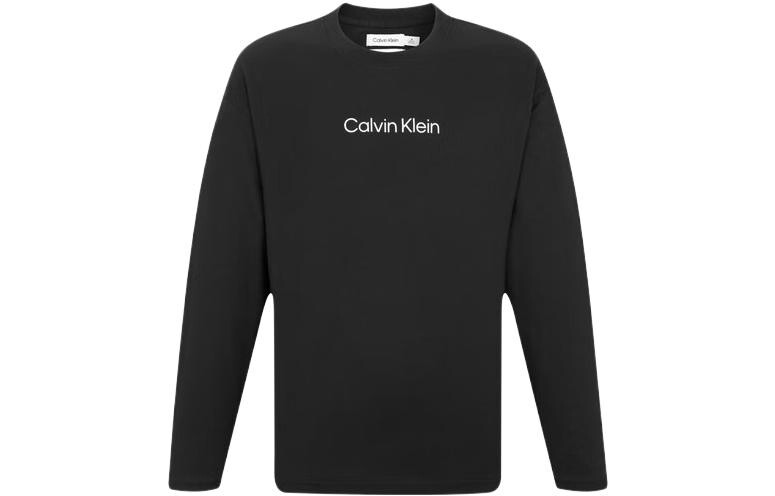 

Футболка мужская классическая черная Calvin Klein, черный