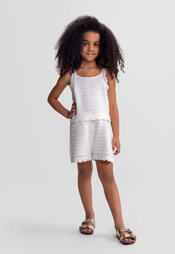Игра с комбинезоном на бретелях Minoti, White