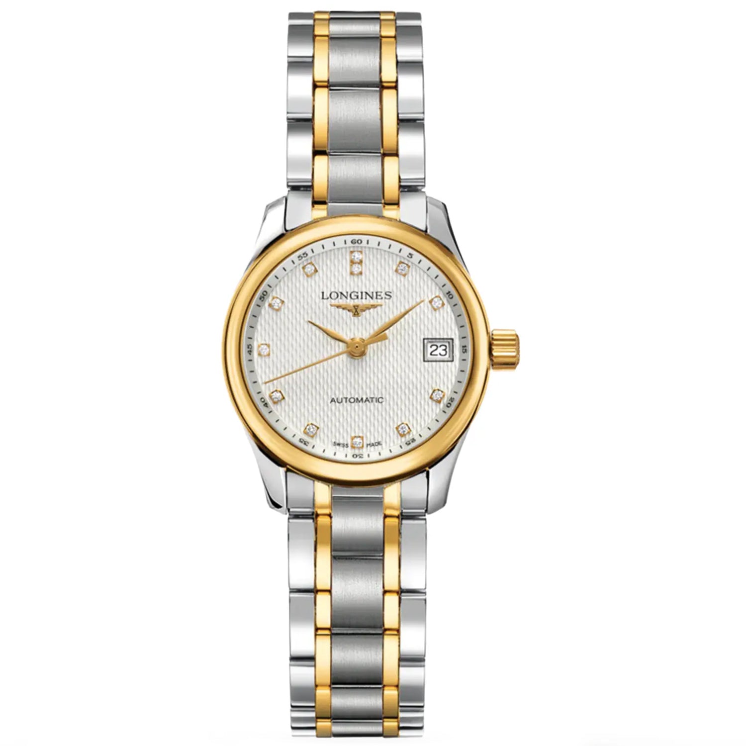 

Женские часы Longines Master Silver Dial