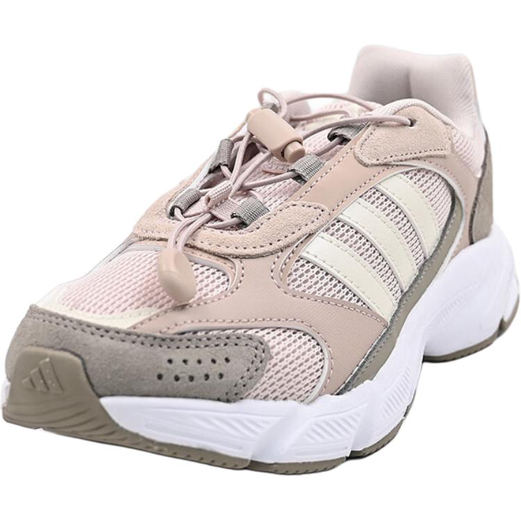 Детские кроссовки Cloudfoam с низким верхом, устойчивые к истиранию Adidas, розовый — фото 4