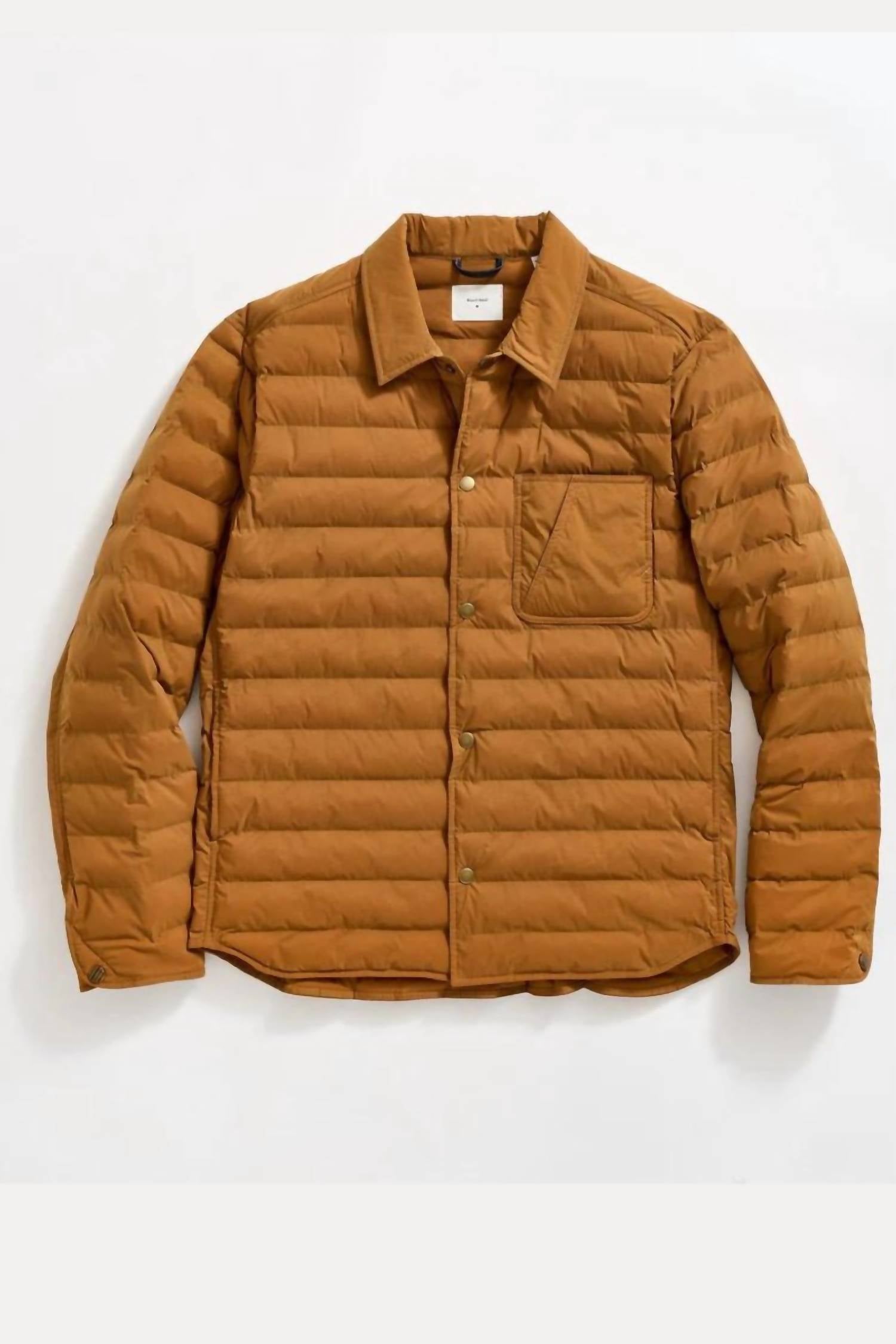 

Куртка Baffle Shirt в коричневом цвете Billy's Billy Reid
