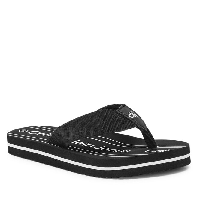 

Шлепанцы Calvin Klein Jeans LogoFlip Flop, черный