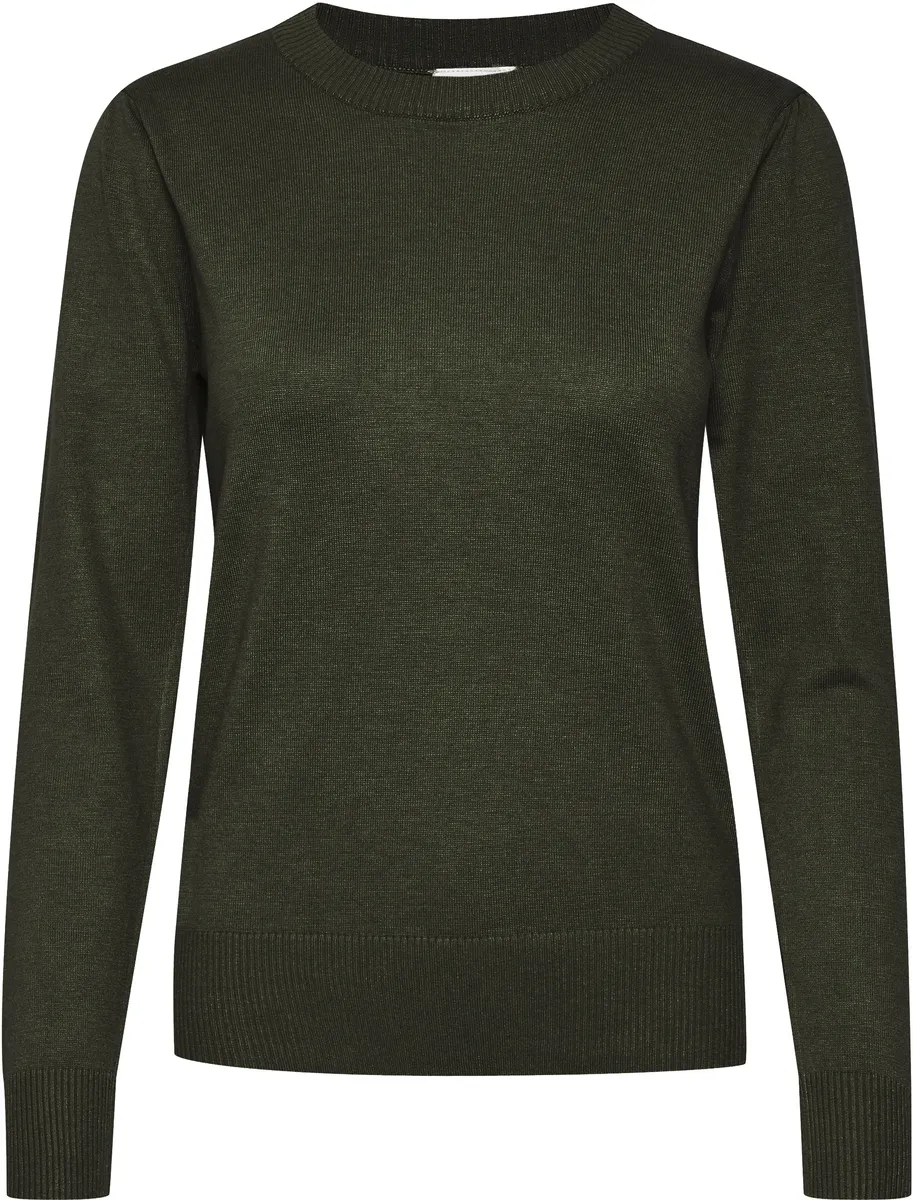 

Вязаный свитер Saint Tropez "MilaSZ Pullover", зеленый