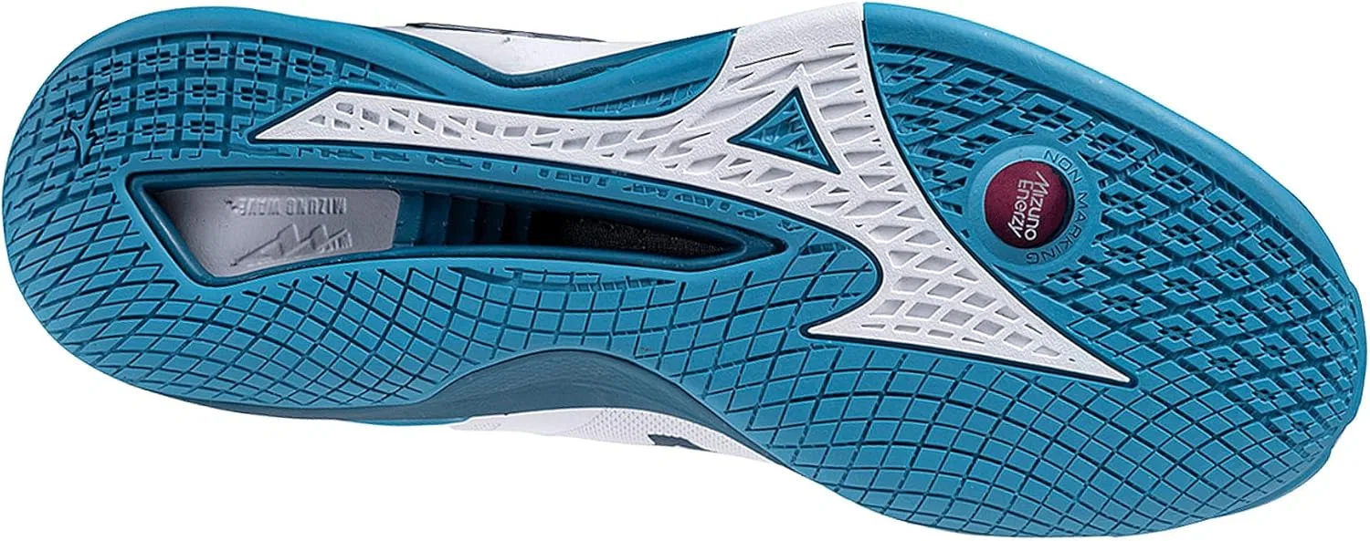 Кроссовки для легкой атлетики Mizuno Wave Stealth Neo унисекс, White Blue Silver — фото 3