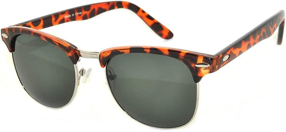 

Солнцезащитные очки OWL с полуободковой оправой, металлическими и пластиковыми линзами, для мужчин и женщин, с защитой от УФ-излучения UV400, дымчатые линзы, винтажный ретро-стиль, Leopard Silver / Smoke