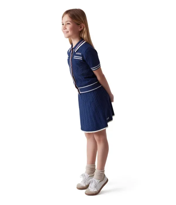Кардиган MINI ME regular fit Guess Active, темно-синий — фото 2