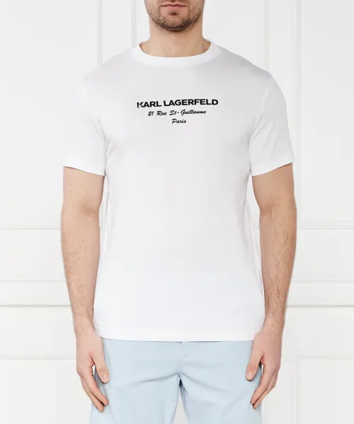 

Футболка Regular fit Karl Lagerfeld, белый