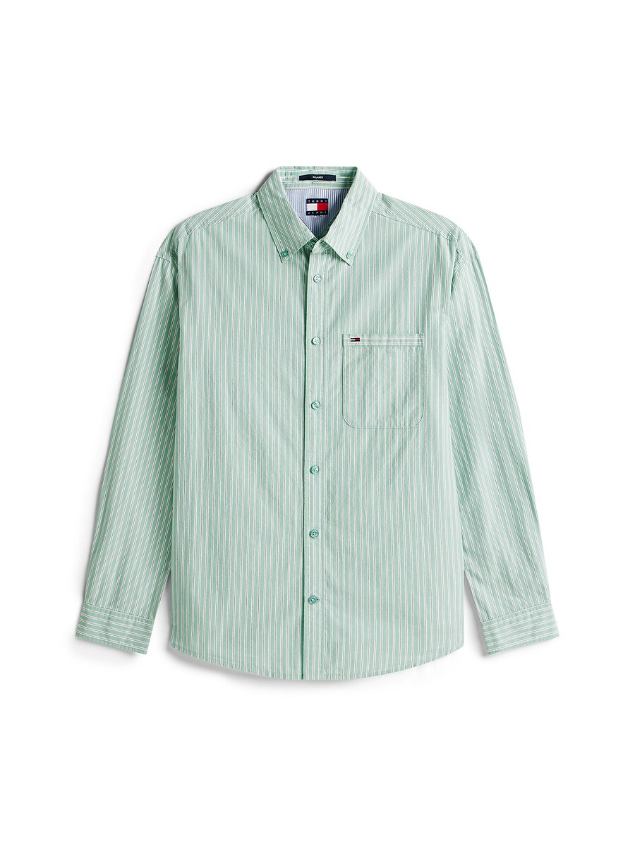 

Рубашка на пуговицах классического кроя Tommy Jeans, мятный