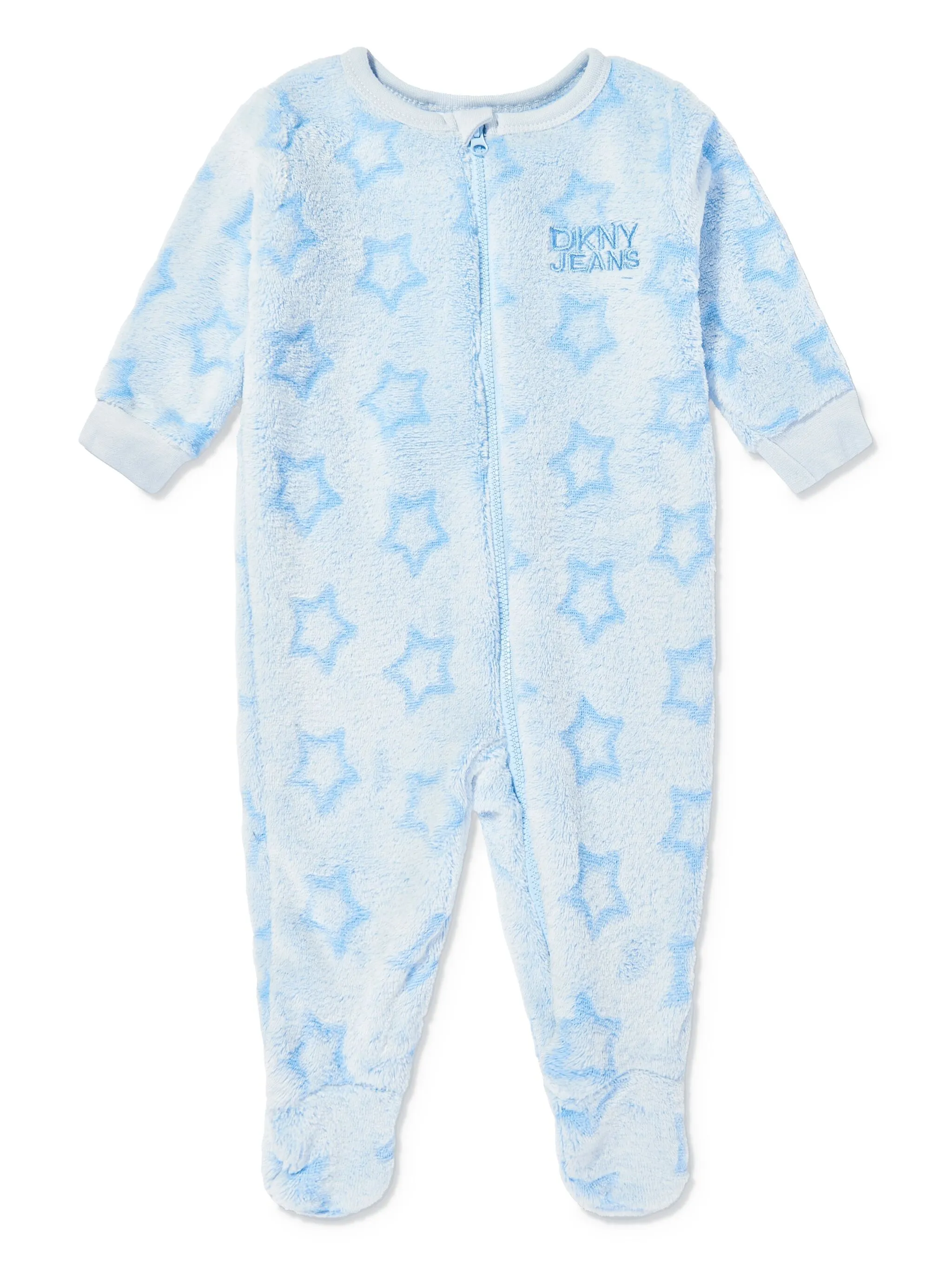 

Комбинезон для новорожденного с вышитым логотипом Dkny Kids, синий