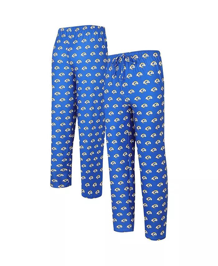 

Мужские трикотажные брюки Royal Los Angeles Rams Gauge Allover Print Concepts Sport