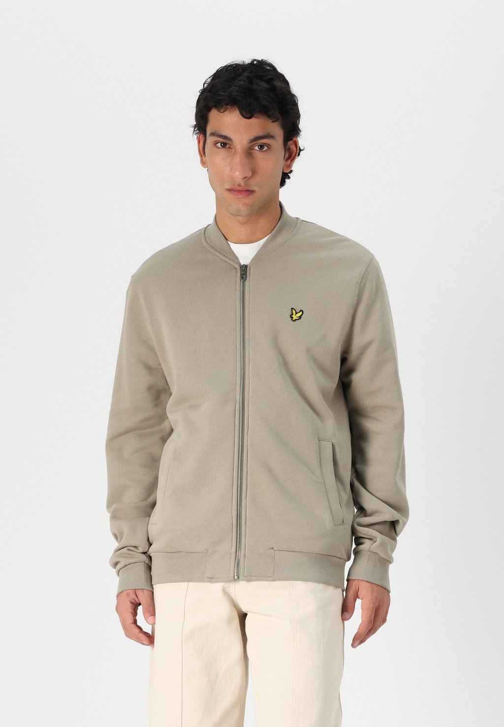 

Куртка-бомбер BOMBER Lyle & Scott, зеленый