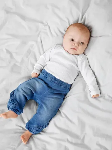 

Джинсы без застежек Name It "NBFBELLA SHAPED R SWE JEANS 2404-TR NOOS", синий