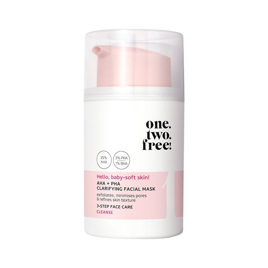 

Маска для лица One.two.free! AHA + PHA Clarifying Facial Mask, 50 ml