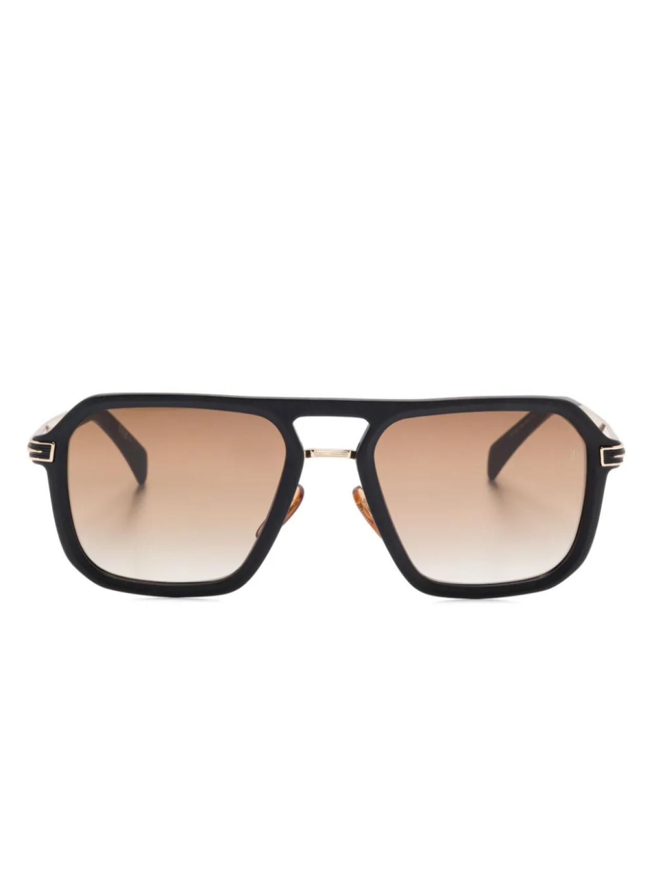 

Солнцезащитные очки-пилоты Eyewear by David Beckham, черный