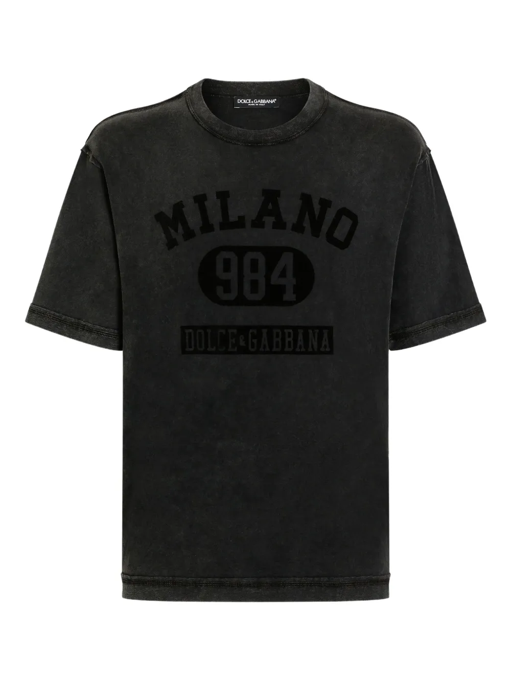 

Футболка с принтом Milano 984 DOLCE & GABBANA, черный