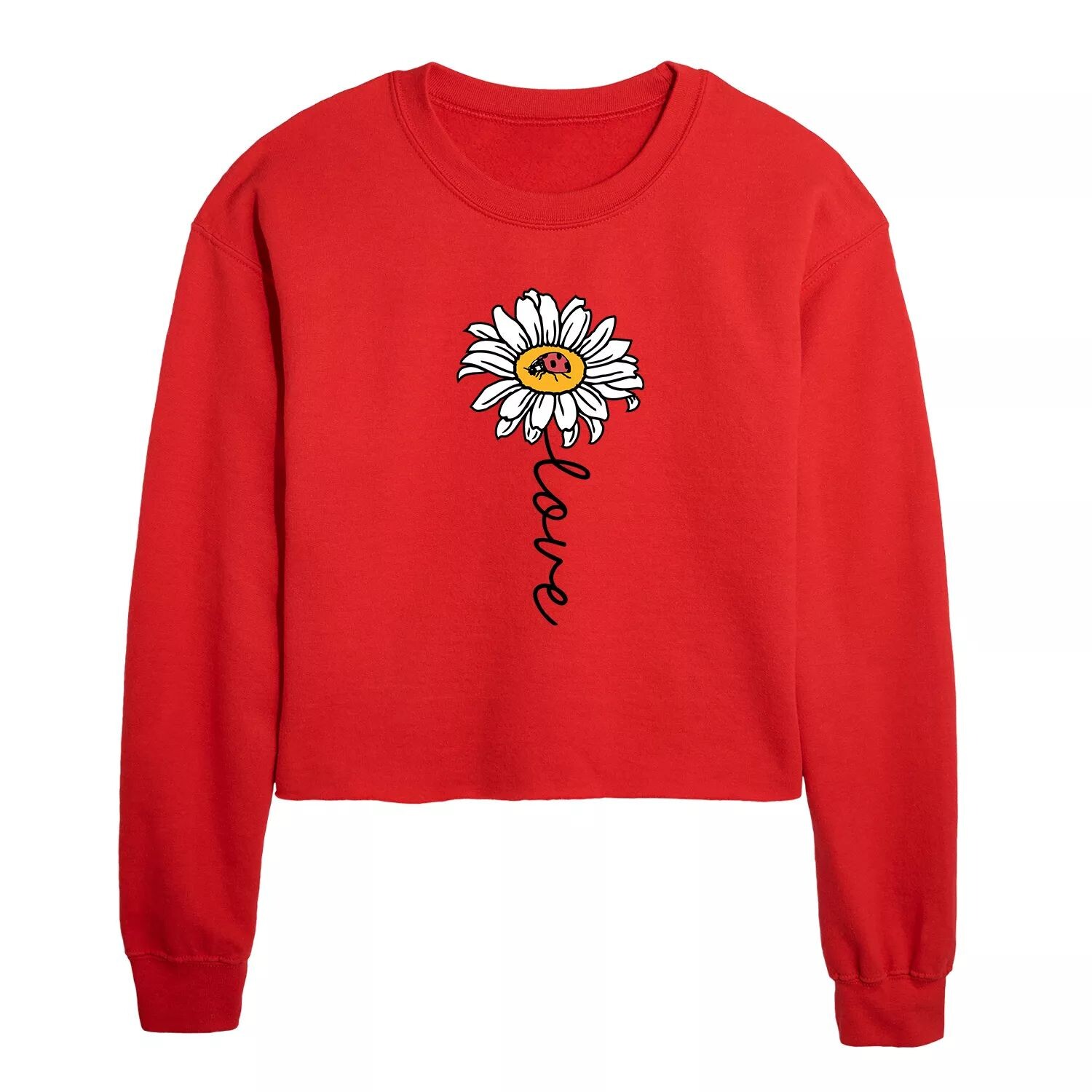 

Укороченный свитшот Juniors' Love Daisy Licensed Character, красный