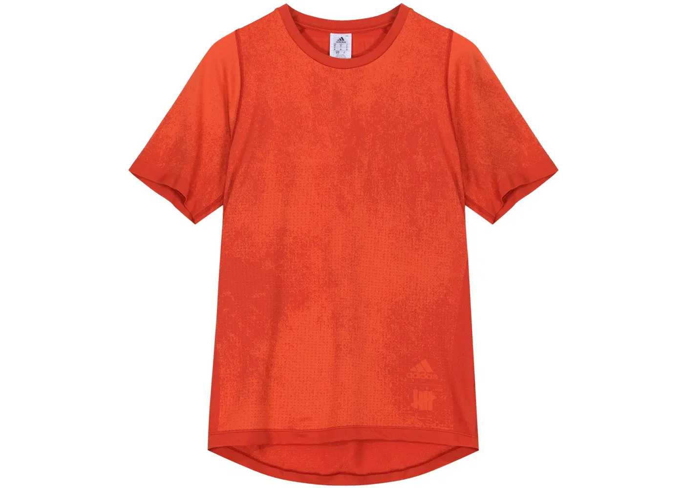 Мужская футболка с принтом Adidas x Undefeated Knit Tee, Orange