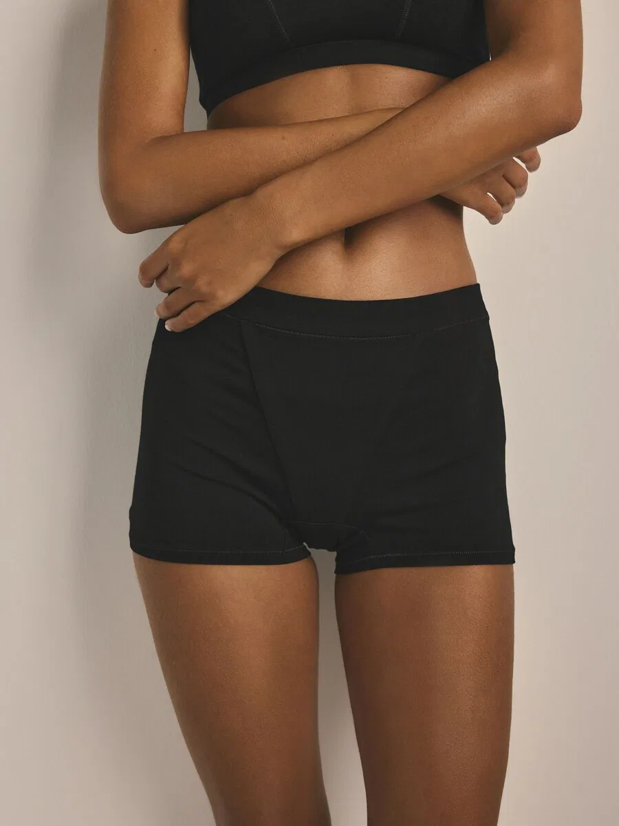 Трусики-шорты Next 'Kind To Skin Knickers' черного цвета — фото 2