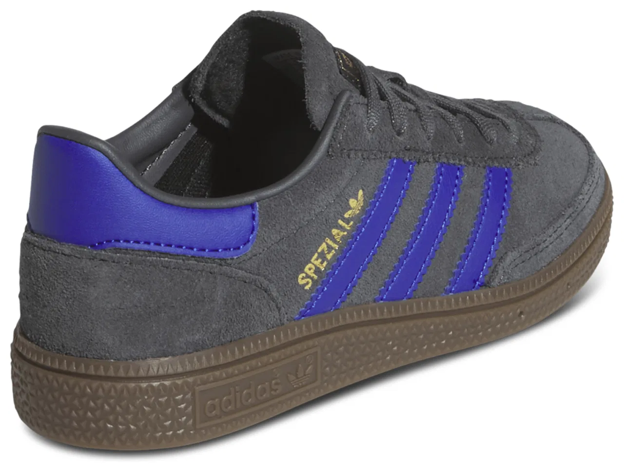Кроссовки для мальчиков Handball Spezial Adidas, цвет Gum/Carbon/Lucid Blue — фото 3