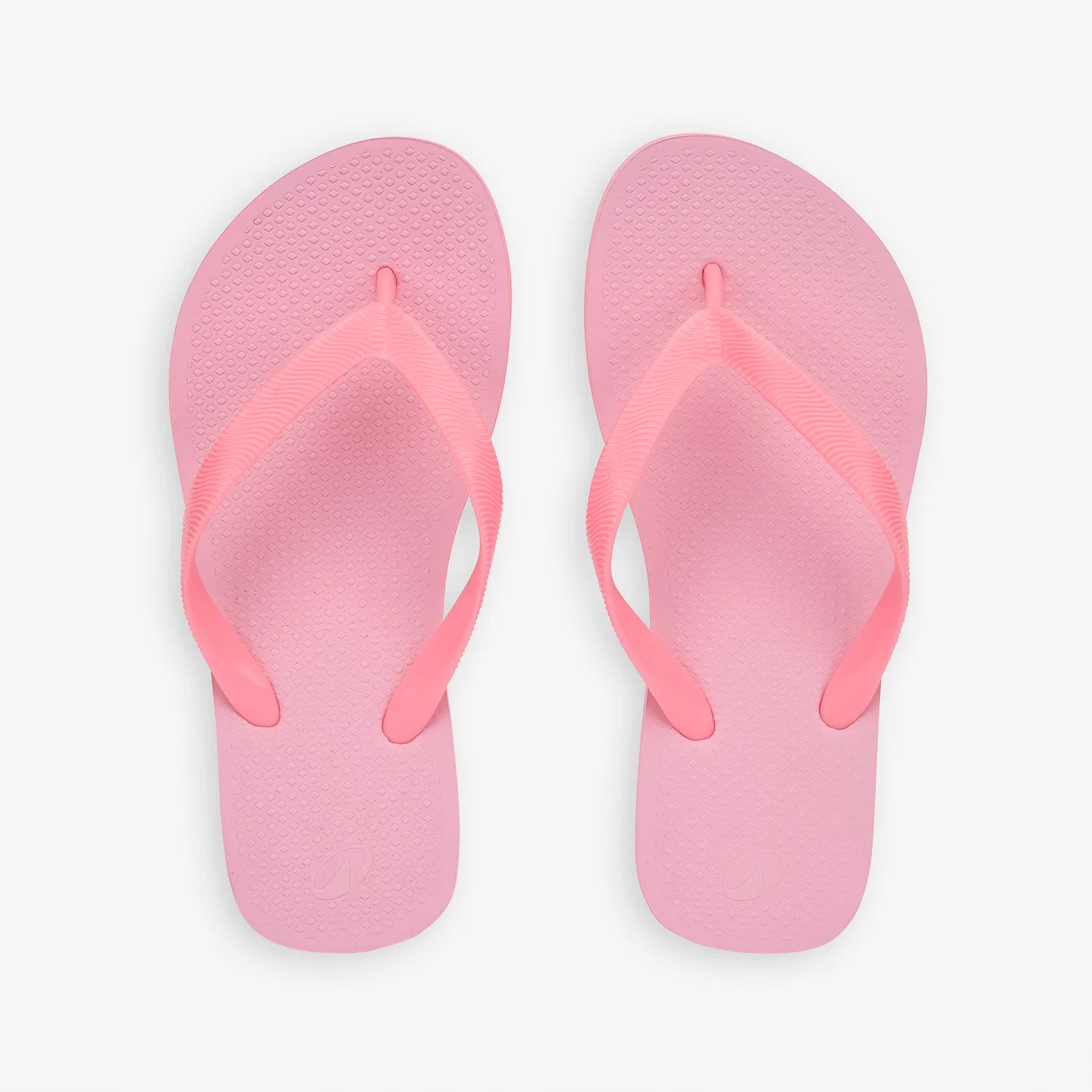 Детские вьетнамки с принтом Zehensandalen Kinder 500 Decathlon, Bonbonrosa — фото 3