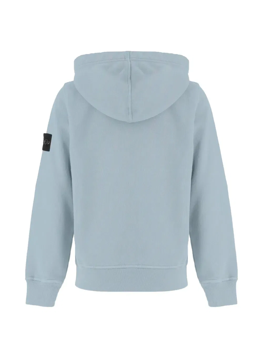 Толстовка на молнии с нашивкой-логотипом Stone Island Junior, синий — фото 2