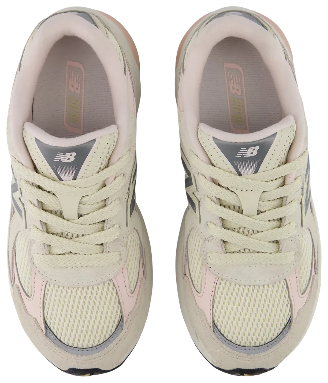 Детские кроссовки для девочек с амортизацией ABZORB New Balance 2010, коричневый/розовый — фото 4