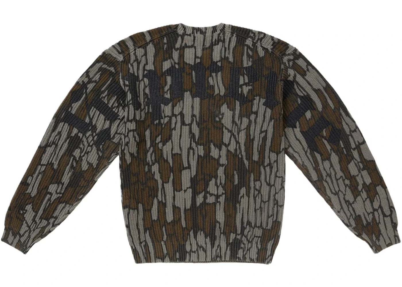 Мужской свитер с принтом Supreme Old English Printed Sweater, Mossy Oak Trebark Camo