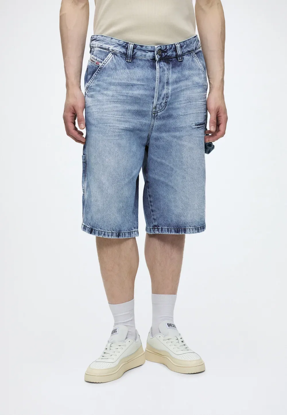 D-Livery-W-Short - джинсовые шорты Diesel, 01