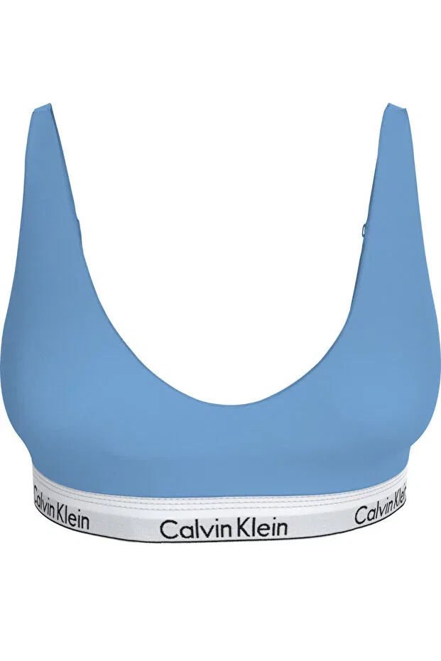 Женское боди-бралетт с принтом Calvin Klein, Blue