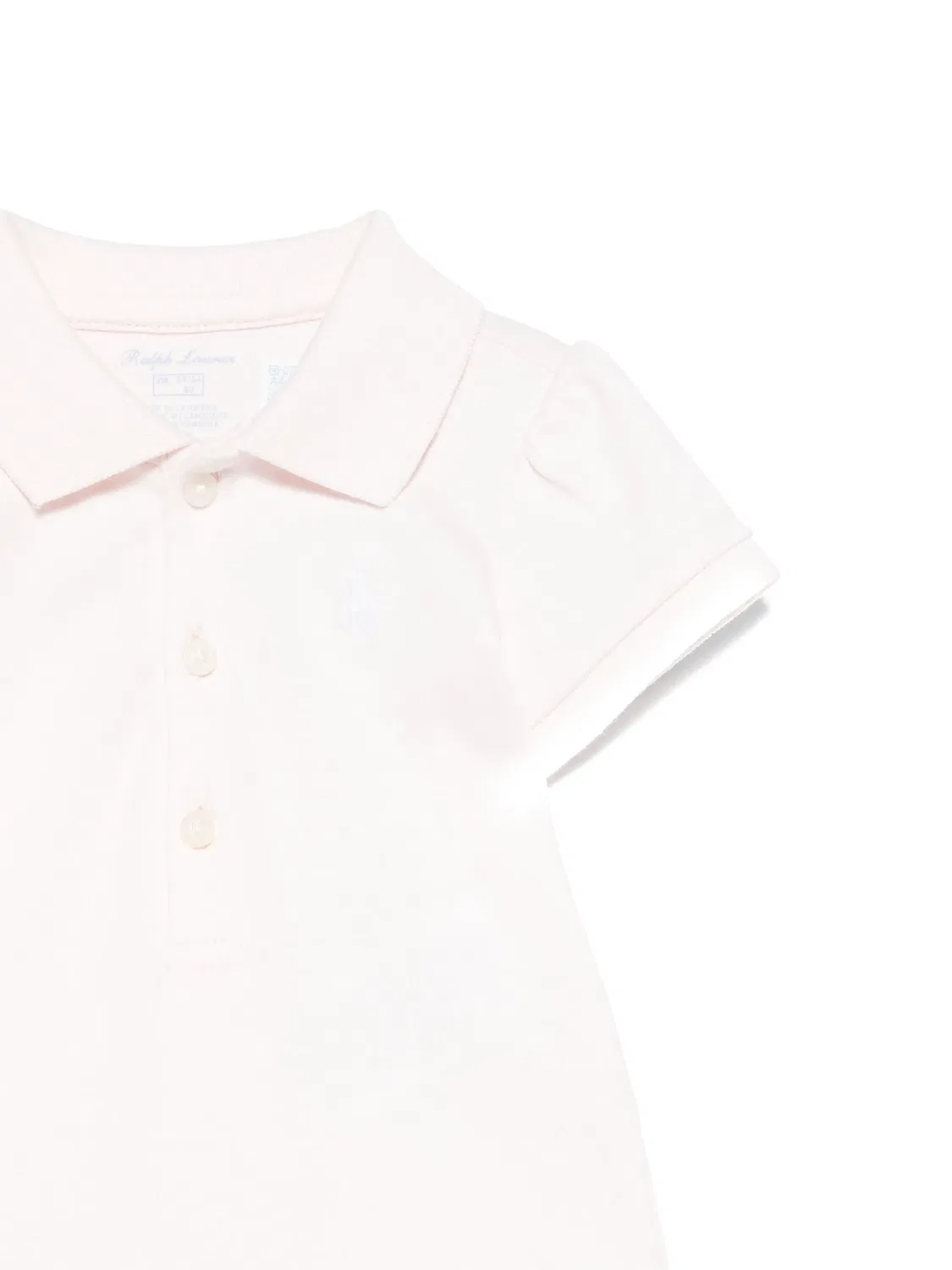 Боди с вышивкой пони Polo Ralph Lauren, розовый — фото 2